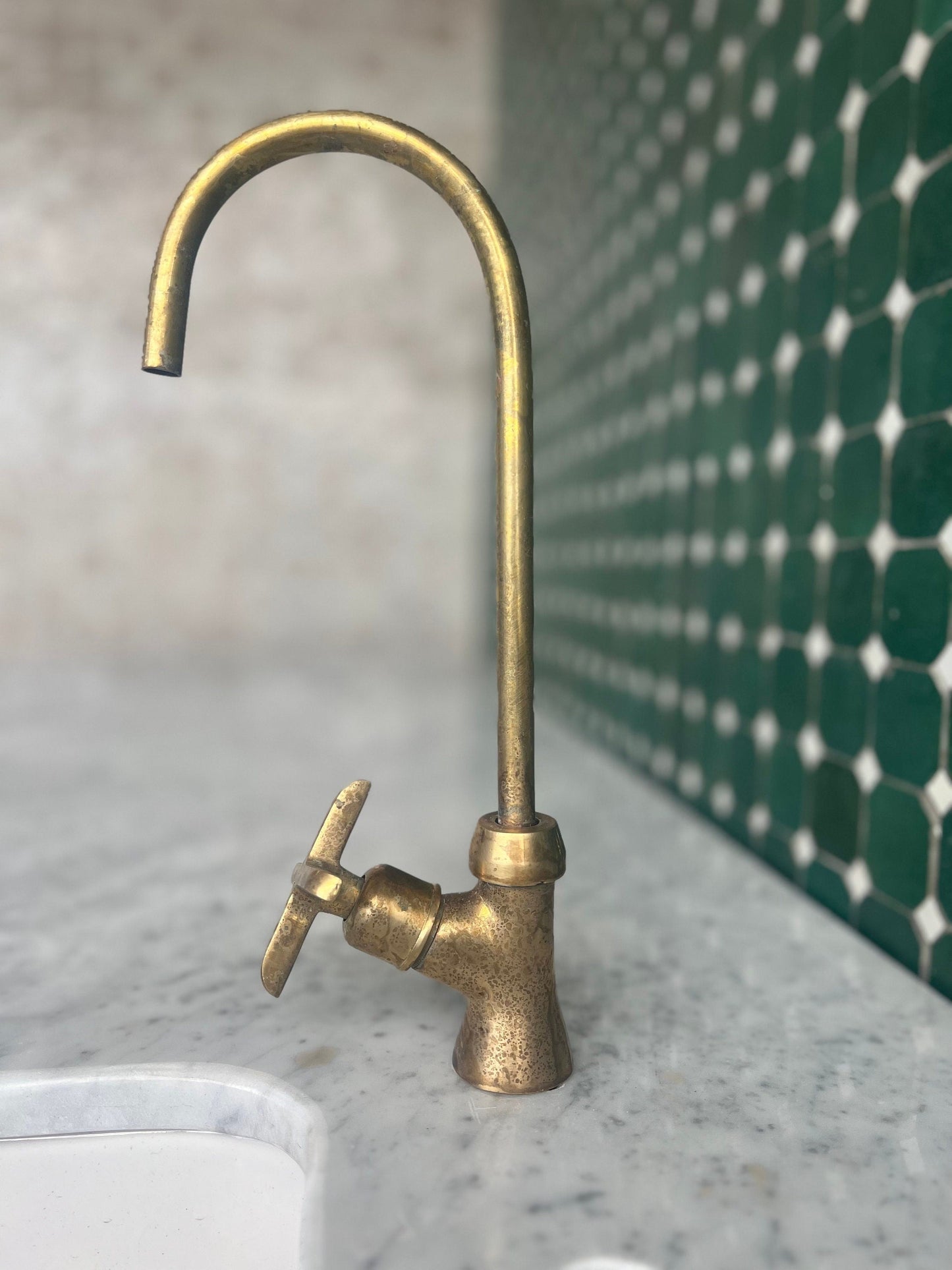 Brass Cold Water Single Handle Faucet