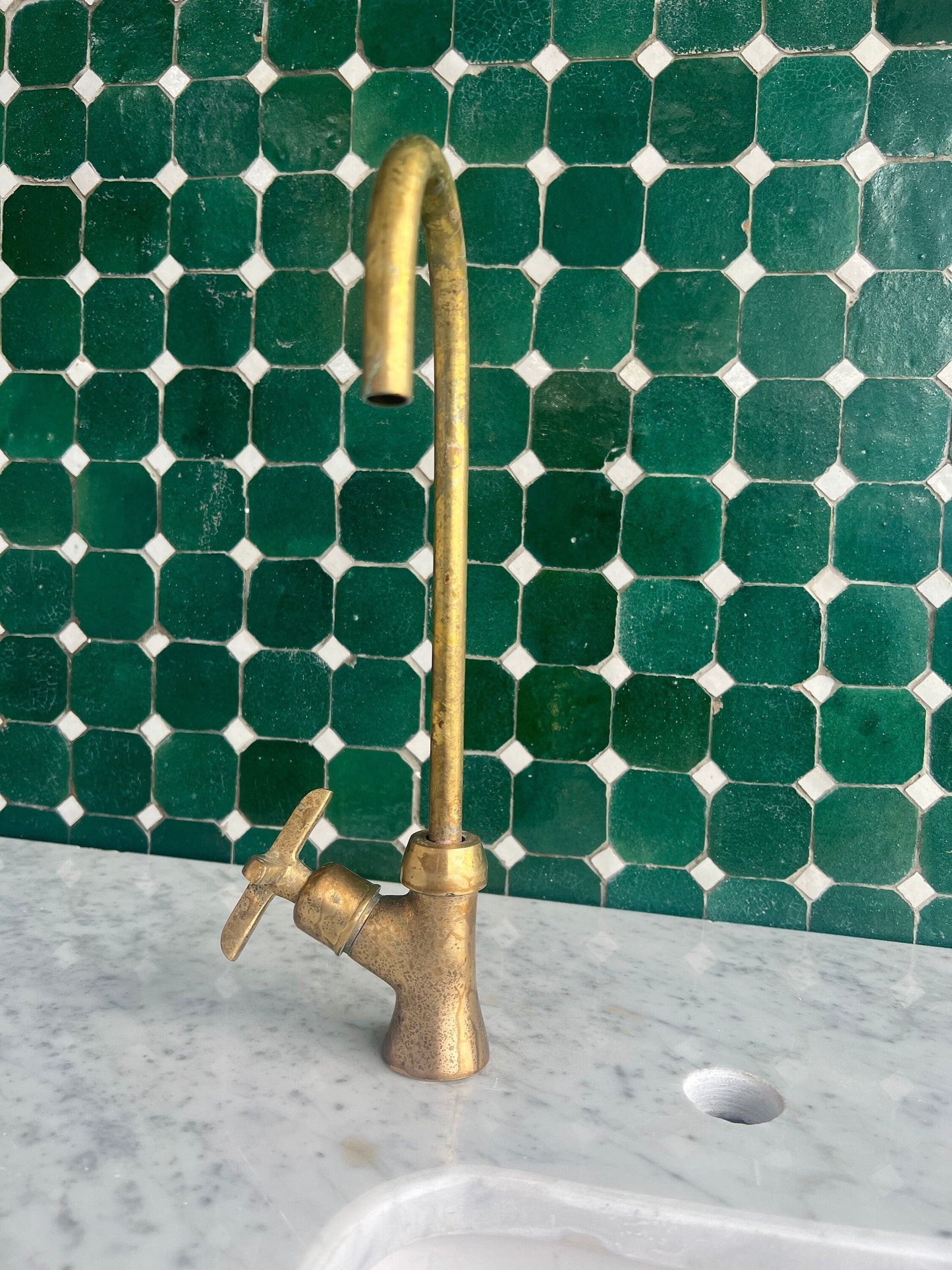 Brass Cold Water Single Handle Faucet