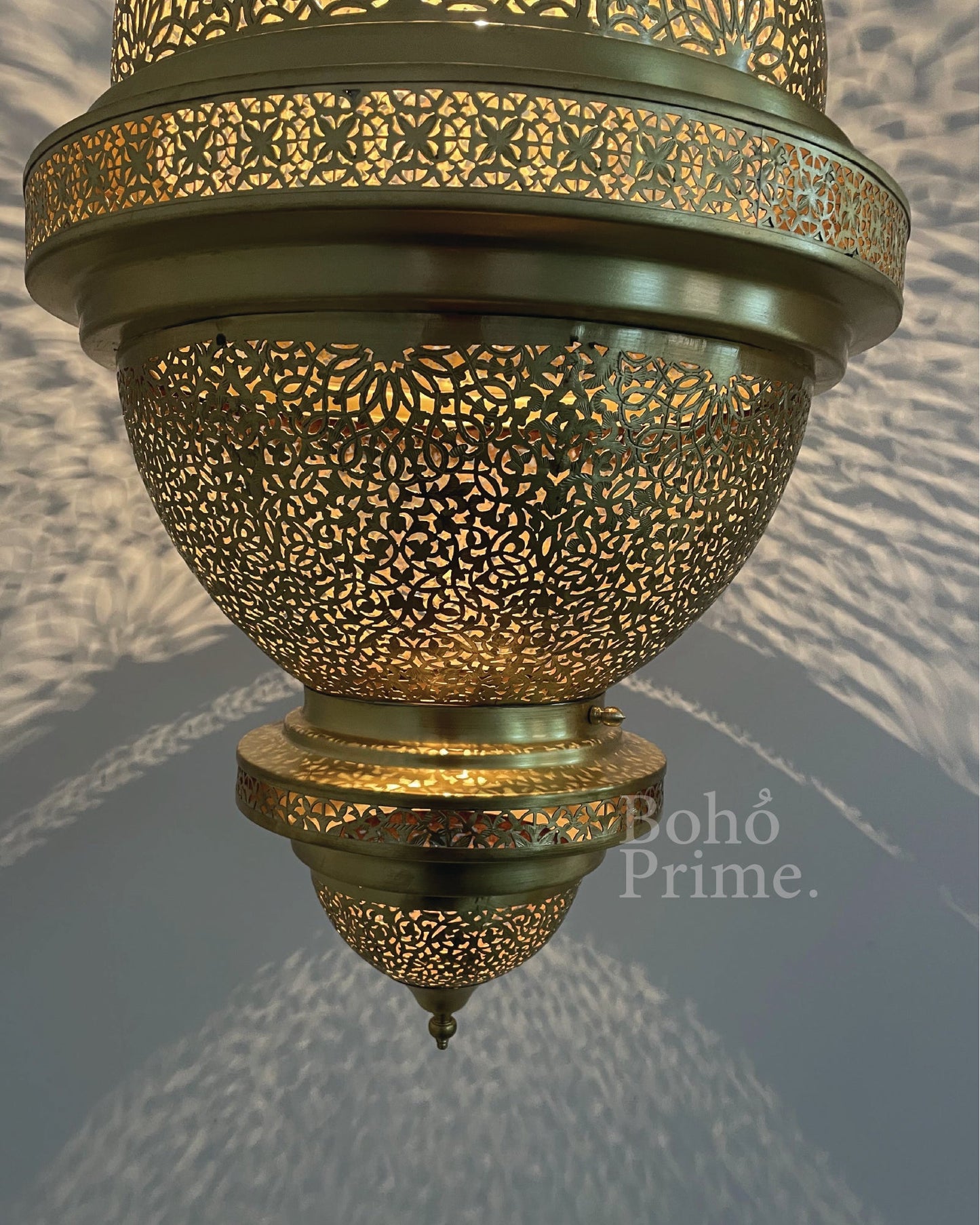 Brass Lamp, Brass Lantern-Pendant Hanging Light