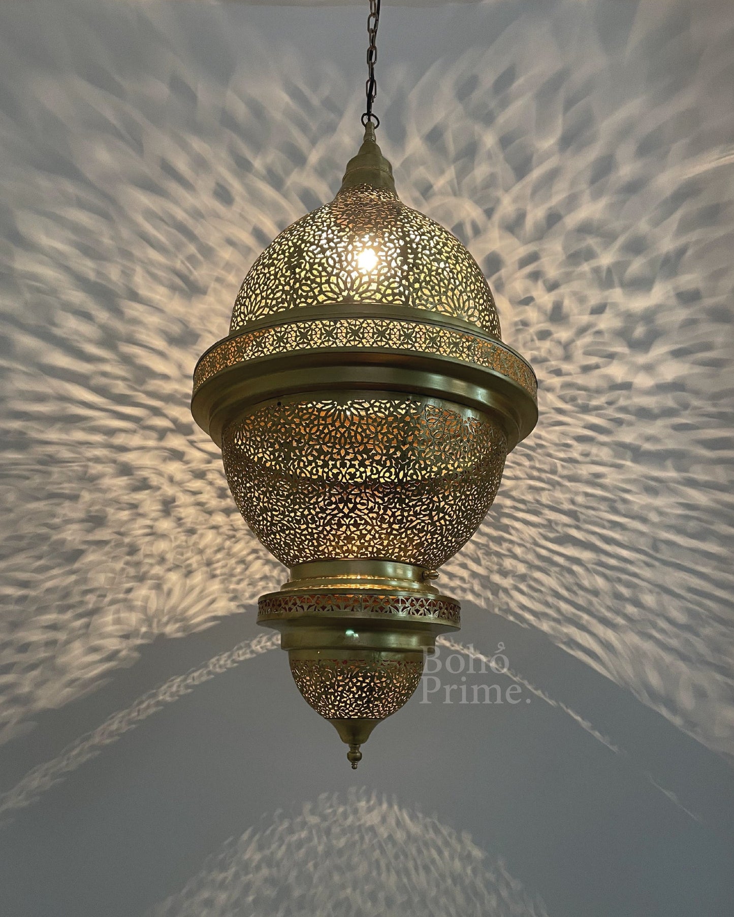 Brass Lamp, Brass Lantern-Pendant Hanging Light