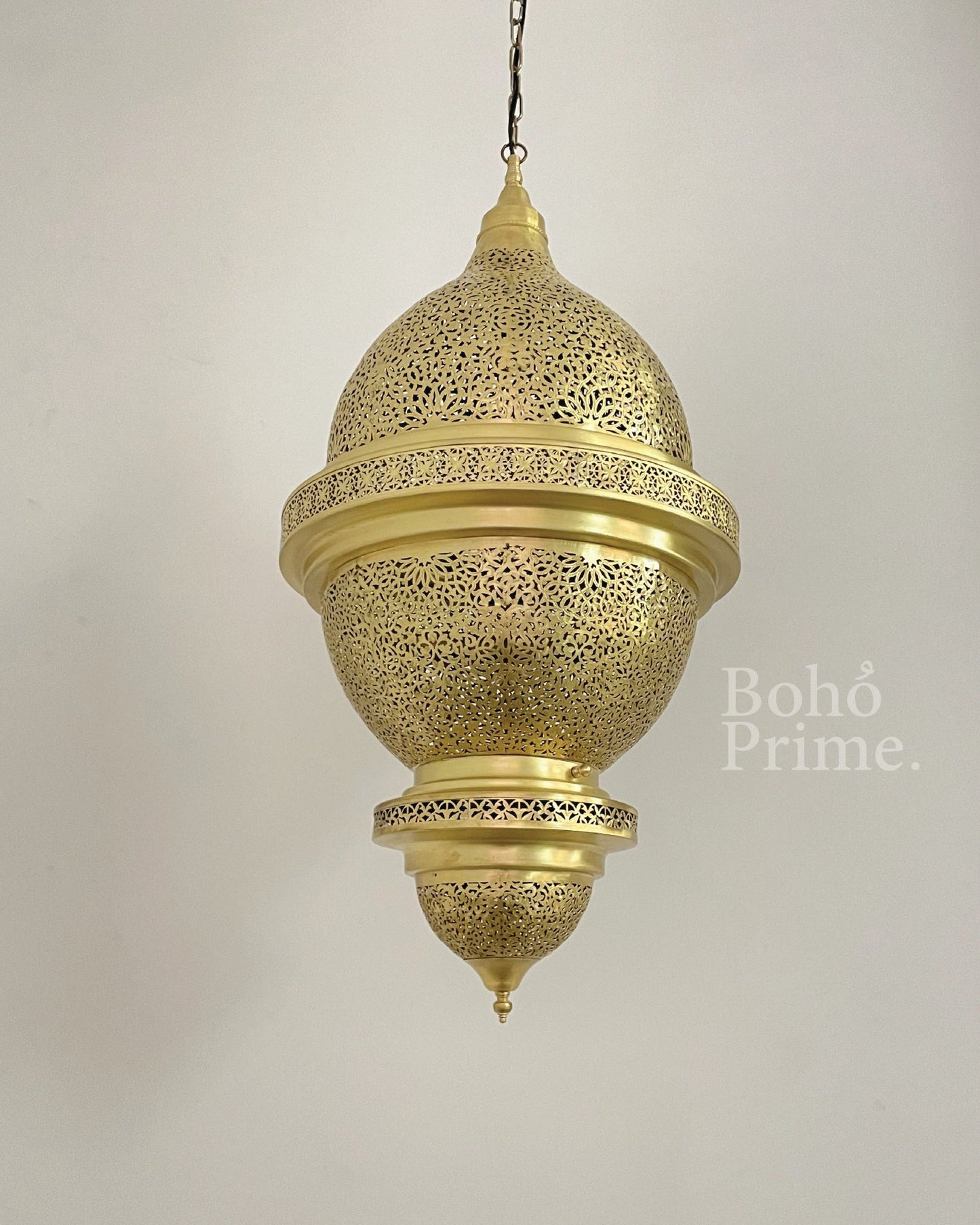 Brass Lamp, Brass Lantern-Pendant Hanging Light