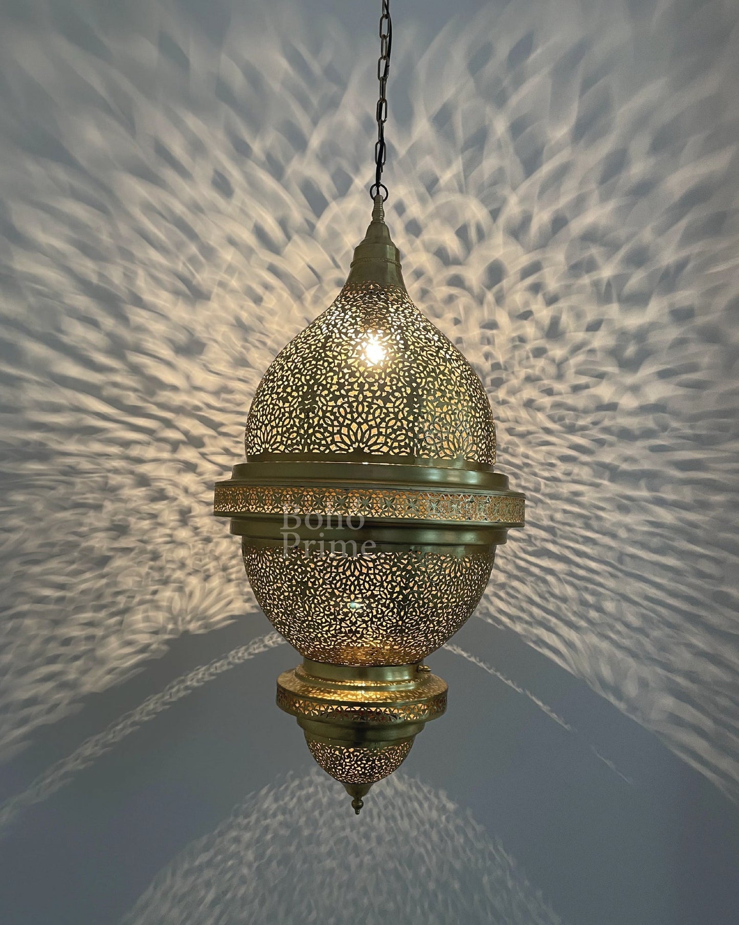 Brass Lamp, Brass Lantern-Pendant Hanging Light