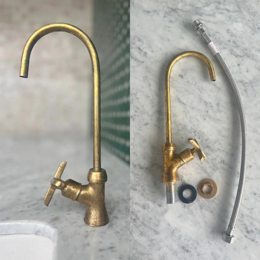 Brass Cold Water Single Handle Faucet